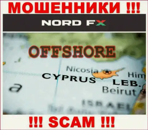 Контора Nord FX сливает вложенные деньги доверчивых людей, зарегистрировавшись в оффшорной зоне - Кипр