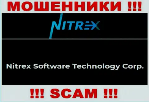 Мошенническая компания Nitrex Pro в собственности такой же скользкой организации Нитрекс Софтваре Технолоджи Корп