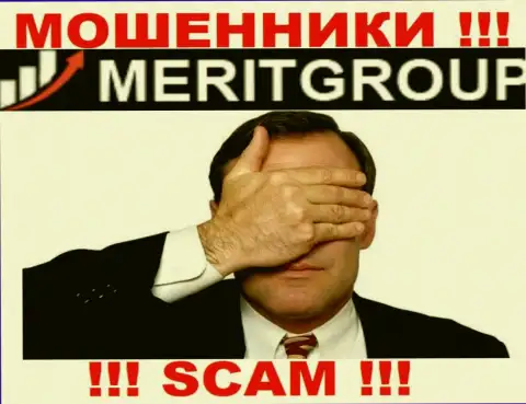 Merit Group - это очевидные интернет мошенники, орудуют без лицензионного документа и регулятора