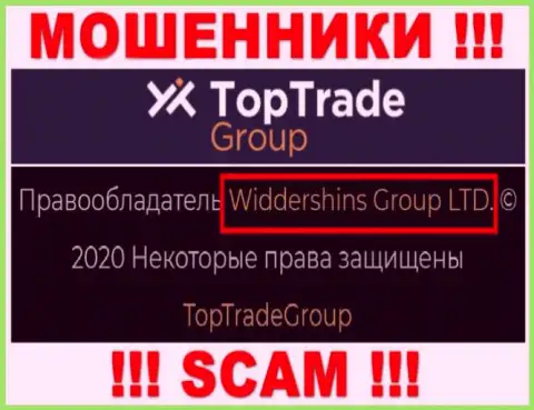 Данные о юридическом лице Widdershins Group LTD у них на официальном сервисе имеются - это Widdershins Group LTD
