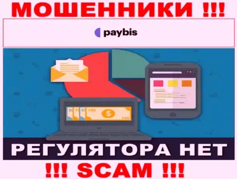 У PayBis Com на web-портале нет инфы о регуляторе и лицензии компании, значит их вовсе нет