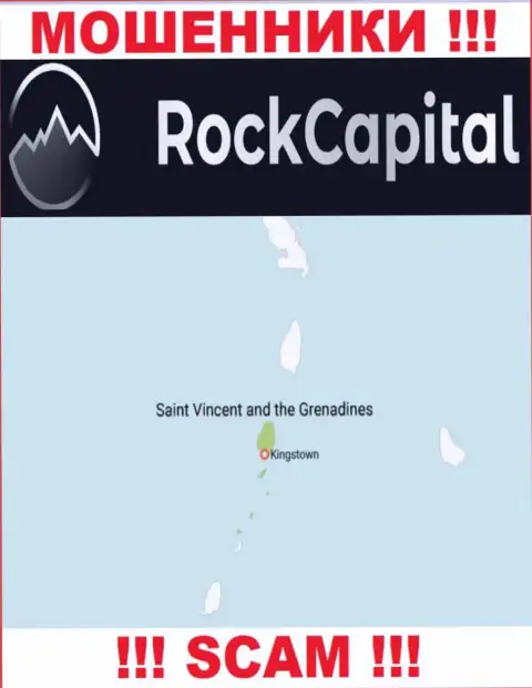 С организацией РокКапитал совместно работать НЕ ТОРОПИТЕСЬ - прячутся в офшоре на территории - Сент-Винсент и Гренадины
