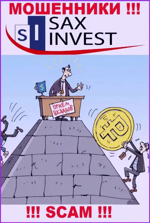 SaxInvest Net не вызывает доверия, Инвестиции - это именно то, чем занимаются эти мошенники