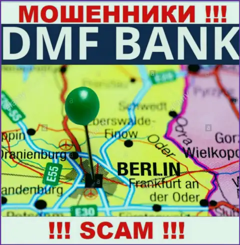 На официальном сервисе DMF-Bank Com одна лишь липа - правдивой инфы о юрисдикции нет