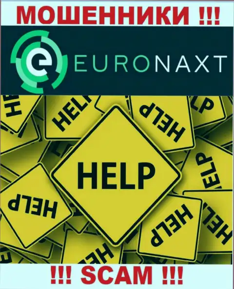 Euronaxt LTD кинули на средства - пишите жалобу, Вам попытаются посодействовать