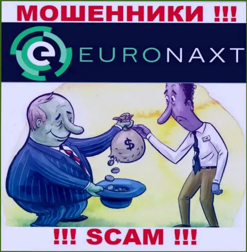 В брокерской организации EuroNaxt Com мошенническим путем выманивают дополнительные вливания