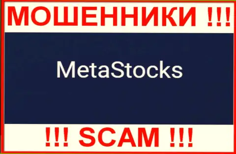 Логотип ОБМАНЩИКОВ Meta Stocks