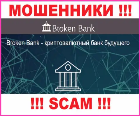 Будьте весьма внимательны, род работы Btoken Bank, Инвестиции - это обман !!!