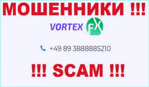 Вам стали звонить интернет лохотронщики Vortex FX с различных телефонных номеров ??? Шлите их куда подальше