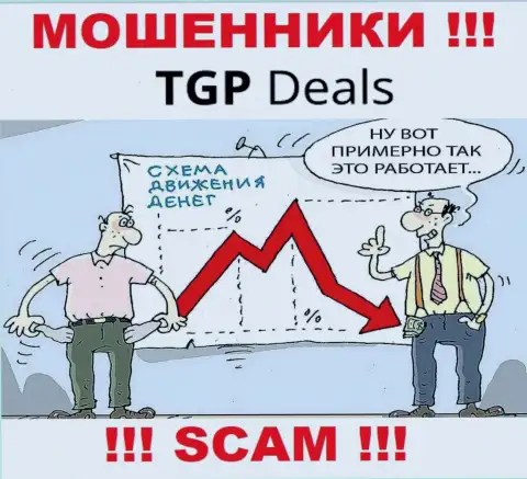 Хотите подзаработать в глобальной сети с мошенниками TGP Deals - это не выйдет однозначно, обуют