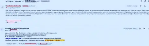 В ФОРЕКС организации СТ-Трейд обобрали форекс трейдера на почти 1 500 000 рублей - МОШЕННИКИ !!!