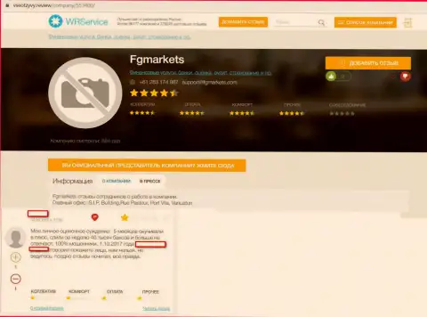 FGMarkets Com отжимает вложенные средства forex игроков, будьте крайне бдительны отдавая сбережения и 555 Markets также (отзыв)